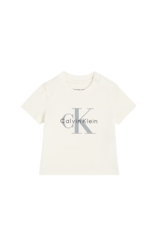 Calvin Klein Bebek Tişört Lv1cktja50 Krem Calvin Klein Bebek Tişört Lv1cktja50 Krem