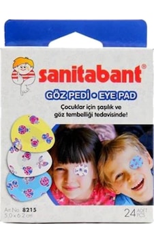 Sanitabant Eye Pad Göz Pedi Göz Kapama Bandı 24 Lü 1 Kutu Sanitabant Eye Pad Göz Pedi Göz Kapama Bandı 24 Lü 1 Kutu