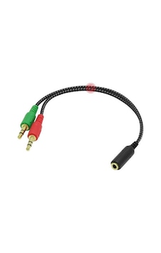 Frisby Fa-6624Ac Kulaklık Ses Mikrofon Ayırıcı Çoklayıcı Frisby Fa-6624Ac Kulaklık Ses Mikrofon Ayırıcı Çoklayıcı