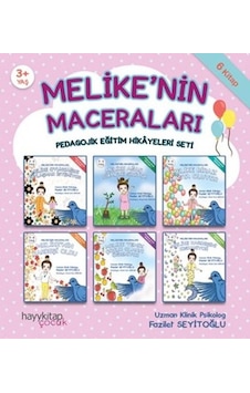 Melikenin Maceraları 6lı Pedagojik Eğitim Hikyeleri Seti-6 Kitap Takım - Fazilet Seyitoğlu - Hayykitap Melikenin Maceraları 6lı Pedagojik Eğitim Hikyeleri Seti-6 Kitap Takım - Fazilet Seyitoğlu - Hayykitap