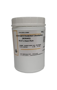 Sodyum Tetraborat Dekahidrat, Boraks - 800 Gr