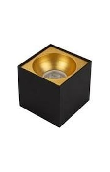 Helios Dekoratif S.ü. Kare Armatür Siyah-gold Helios Dekoratif S.ü. Kare Armatür Siyah-gold