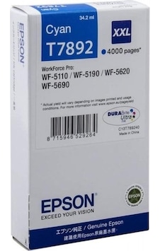 Epson C13T789240 Mavi Mürekkep Kartuş 79Xxl 4.000 Sayfa