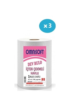 Omnisoft Dev Rulo Kağıt Havlu 3'lü