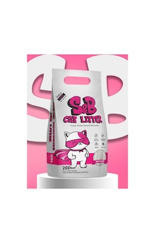 S&b Super Bentonite 20 Litre Bebek Pudralı Topaklaşan Kedi Kumu