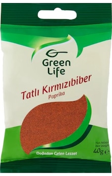 Green Life Tatlı Kırmızı Toz Biber 40 G Green Life Tatlı Kırmızı Toz Biber 40 G