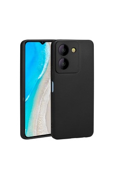 Zore Vivo Y36 4g Kılıf Omsy Premier Silikon Kapak - Siyah Zore Vivo Y36 4g Kılıf Omsy Premier Silikon Kapak - Siyah