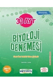 AYT 30 Biyoloji Denemesi / Sadrettin Çelebi