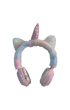 Bk-681 Peluş Unicorn Kablosuz 5.0 Mikrofonlu Sd Kart Girişli Kulak Üstü Bluetooth Kulaklık Senalstore