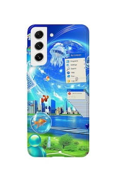 Samsung Galaxy S21 Fe Uyumlu Baskılı Şeffaf Telefon Kılıfı Koleksiyon: Aeroglass Mirage 8 Samsung Galaxy S21 Fe Uyumlu Baskılı Şeffaf Telefon Kılıfı Koleksiyon: Aeroglass Mirage 8