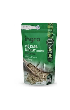 İngro Glutensiz Çiğ Kara Buğday Greçka 700 Gr İngro Glutensiz Çiğ Kara Buğday Greçka 700 Gr