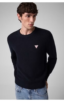 Guess Mini Üçgen Logolu Erkek Kazak M4br30z3hm1 Lacivert Guess Mini Üçgen Logolu Erkek Kazak M4br30z3hm1 Lacivert