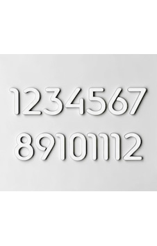 Slim Font Duvar Saati Rakamları Sayı Seti Aksesuar Saat Yapımı Malzemeleri Yükseklik 3 Cm Beyaz Slim Font Duvar Saati Rakamları Sayı Seti Aksesuar Saat Yapımı Malzemeleri Yükseklik 3 Cm Beyaz