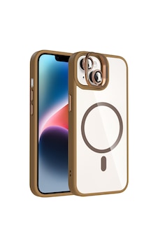 Teleplus Apple Uyumlu iPhone 14 Kılıf Etro Standlı Lens li Kapak
