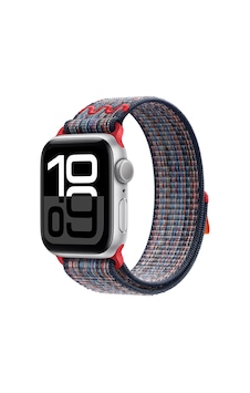 Apple Uyumlu  Watch 42/44/45/46/49mm Kordon 2023 Point Hasır Kordon Strap Kayış 2/3/4/5/6/se/7/8/9/10/ultra