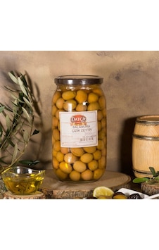 Datça Yeşil Çizik Zeytin Cam 1 KG
