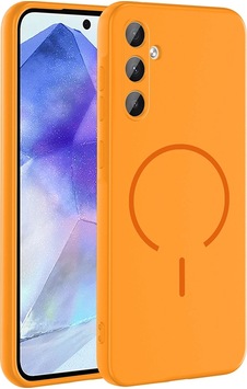 Samsung Galaxy Uyumlu A55 Kılıf M-safe Şarj Özellikli Zore Meta Kapak Çok Renkli Samsung Galaxy Uyumlu A55 Kılıf M-safe Şarj Özellikli Zore Meta Kapak Çok Renkli