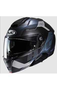 HJC İ91 Carst Mc5sf Çene Açılır Kask Beyaz - Mavi - Mat Siyah HJC İ91 Carst Mc5sf Çene Açılır Kask Beyaz - Mavi - Mat Siyah