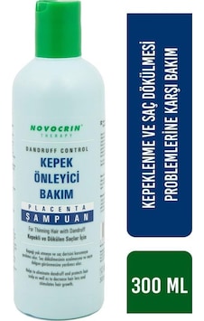 Novocrin Kepekli ve Dökülen Saçlar Placente Şampuan 300 ML Novocrin Kepekli ve Dökülen Saçlar Placente Şampuan 300 ML