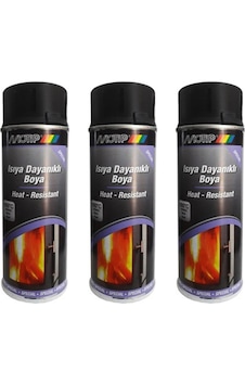 Motip 3 Adet 690 C Isıya Dayanıklı Siyah Boya 400 Ml. Made In Germany Motip 3 Adet 690 C Isıya Dayanıklı Siyah Boya 400 Ml. Made In Germany