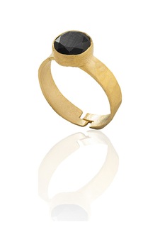 Kadir Jewellery 22 Ayar Altın Kaplama Zirkon Taşlı Kadın Minimal Yüzük Siyah 55460801 Kadir Jewellery 22 Ayar Altın Kaplama Zirkon Taşlı Kadın Minimal Yüzük Siyah 55460801