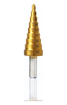 Tomax Kademeli Matkap Ucu 4-20 Mm Kademeli Panç Kozalak Pancı Tomax Kademeli Matkap Ucu 4-20 Mm Kademeli Panç Kozalak Pancı
