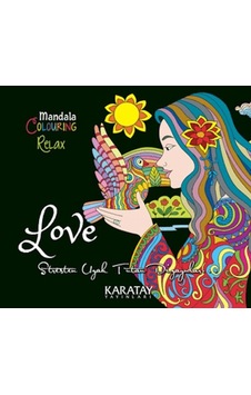 Coloring Relax Mandala - Love Coloring Relax Mandala - Love
