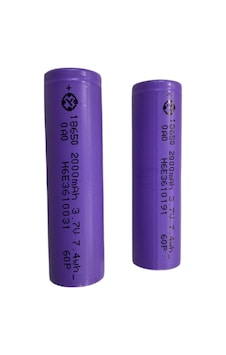 18650 3.7 Volt 2000 Mah 10c Lion Pil 1 Adet