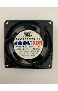 Cooltron 220v 92x92x25mm 55ma 18w 2650rpm Cooltron 220v 92x92x25mm 55ma 18w 2650rpm