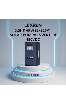 Lexron 5.5hp 4kw 3x220v Solar Pompa Inverteri Lexron 5.5hp 4kw 3x220v Solar Pompa Inverteri
