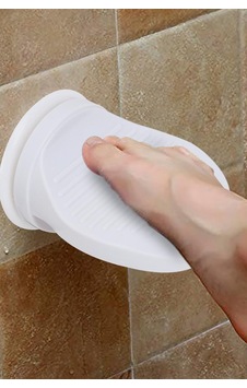 Vakumlu Banyo Ayak Dayanağı - Duş İçi Ayak Yıkama Ve Tıraş Destek Aparatı Kaymaz Yüzey Diğer
