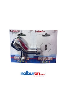 Şahinler Ikili Çamaşır Bulaşık Makinesi Musluğu Gri Şahinler Ikili Çamaşır Bulaşık Makinesi Musluğu Gri