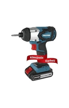 Proter PST 360 T 20V 2 Ah Li-ion Akülü Kömürsüz Darbeli Vidalama Proter PST 360 T 20V 2 Ah Li-ion Akülü Kömürsüz Darbeli Vidalama