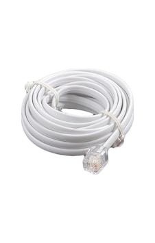 20 M Telefon Kablosu.iki Ucu Erkek Telefon Hat Kablosu