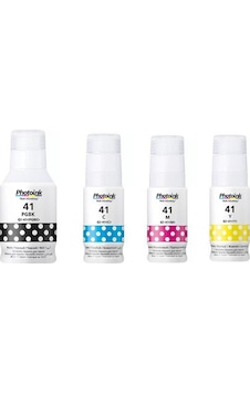 Canon GI-41 G1430 G2470 G3470 G4470 Uyumlu Photoink 1 SET 4 RENK Canon GI-41 G1430 G2470 G3470 G4470 Uyumlu Photoink 1 SET 4 RENK