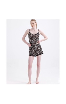 Arba Pijama Takım Şortlu Leopar Leopar