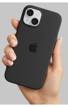 Iphone 13-14 Uyumlu Kılıf Logolu Lansman Soft Yumuşak Içi Kadife Silikon Kapak Siyah Iphone 13-14 Uyumlu Kılıf Logolu Lansman Soft Yumuşak Içi Kadife Silikon Kapak Siyah