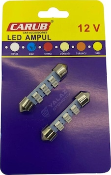 12v Sofit Ampul 6 Ledli Mavi 39 Mm 2 Ad 12v Sofit Ampul 6 Ledli Mavi 39 Mm 2 Ad