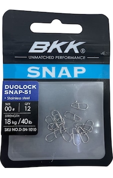 Bkk Duolock Snap-51 No:00 Klips 12 Adet Bkk Duolock Snap-51 No:00 Klips 12 Adet