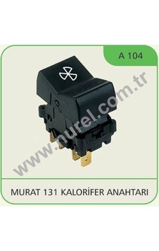 NUREL A104 Kalorifer Anahtarı M131 NUREL A104 Kalorifer Anahtarı M131