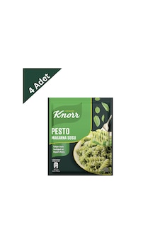 Knorr Pesto Makarna Sosu 50 G X 4 Adet - Fesleğenli Ve Aromatik İtalyan Sosu Knorr Pesto Makarna Sosu 50 G X 4 Adet - Fesleğenli Ve Aromatik İtalyan Sosu