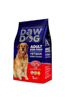 Dawdog Kuzu Etli & Pirinçli Yetişkin Köpek Maması 1 KG