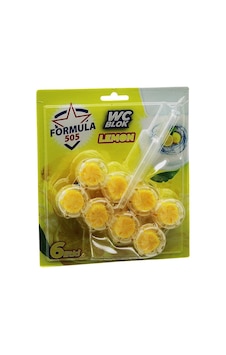 Formula 505 100gr 4 Hafta 4'lu X 2 Adet 6etki Kireç Önleyici Limon Köpük Wc Blok Hoş Koku Kir Gider - 12'li Paket Formula 505 100gr 4 Hafta 4'lu X 2 Adet 6etki Kireç Önleyici Limon Köpük Wc Blok Hoş Koku Kir Gider - 12'li Paket