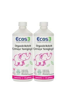 Ecos3 Organik Bebek Çamaşır Temizleyici 30 Yıkama 2 x 1 L Ecos3 Organik Bebek Çamaşır Temizleyici 30 Yıkama 2 x 1 L