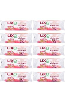 Lixo Küçük Boy Çöp Poşeti 40 x 50 Cm 30 lu Rulo 10 Adet Şeffaf Lixo Küçük Boy Çöp Poşeti 40 x 50 Cm 30 lu Rulo 10 Adet Şeffaf