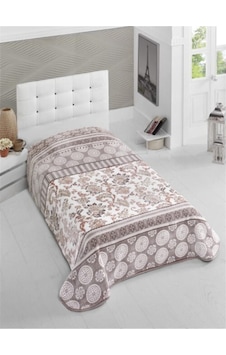 Sarar Kahverengi Polyester Çift Kişilik Battaniye Kahve Sarar Kahverengi Polyester Çift Kişilik Battaniye Kahve