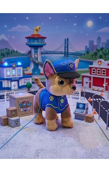 Paw Patrol Köpek Yürüyen, Havlayan Müzikli Tasmalı Kumandalı Peluş Oyuncak Paw Patrol Peluş Köpek, Paw Petrol Oyuncak Mavi