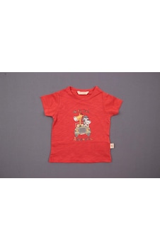 Almi Mini Damla T-shirt Safari Nar Çiçeği