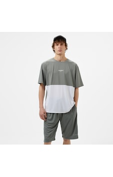 United4 Unıted4 Sport Erkek Gri/beyaz Antrenman T-shirtu4ctm2