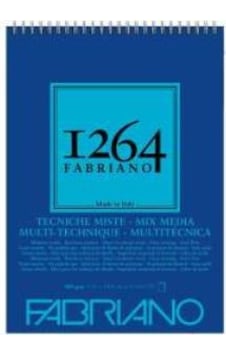 Fabriano 1264 Mix Media Çok Amaçlı Çizim Defteri Üstten Spiralli N11.69